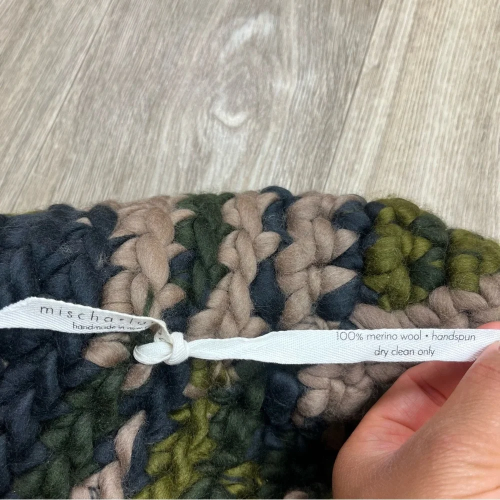 mischa lampert beanie - camo/forest Pom Pom kids
